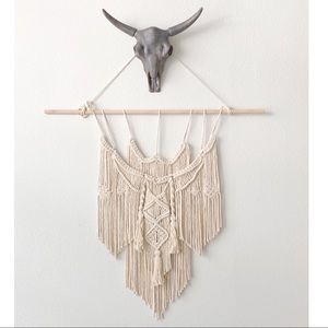 Large macrame wall hanging